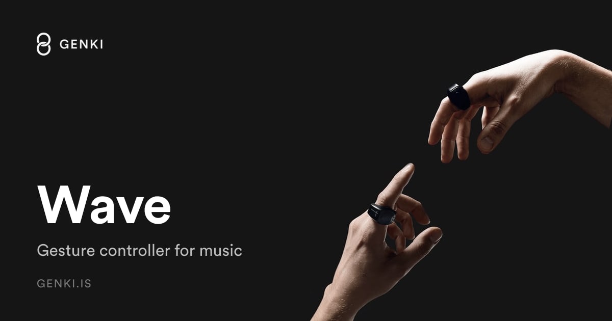 Wave - Gesture Controller for Music · Genki Instruments